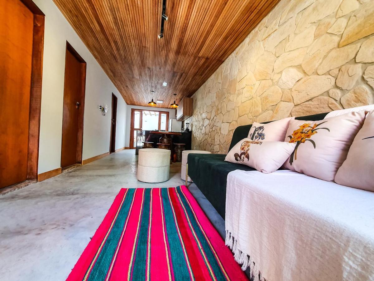 הוילה Casita Amarela Na Rua Mais Charmosa De Mucuge - Ba מראה חיצוני תמונה